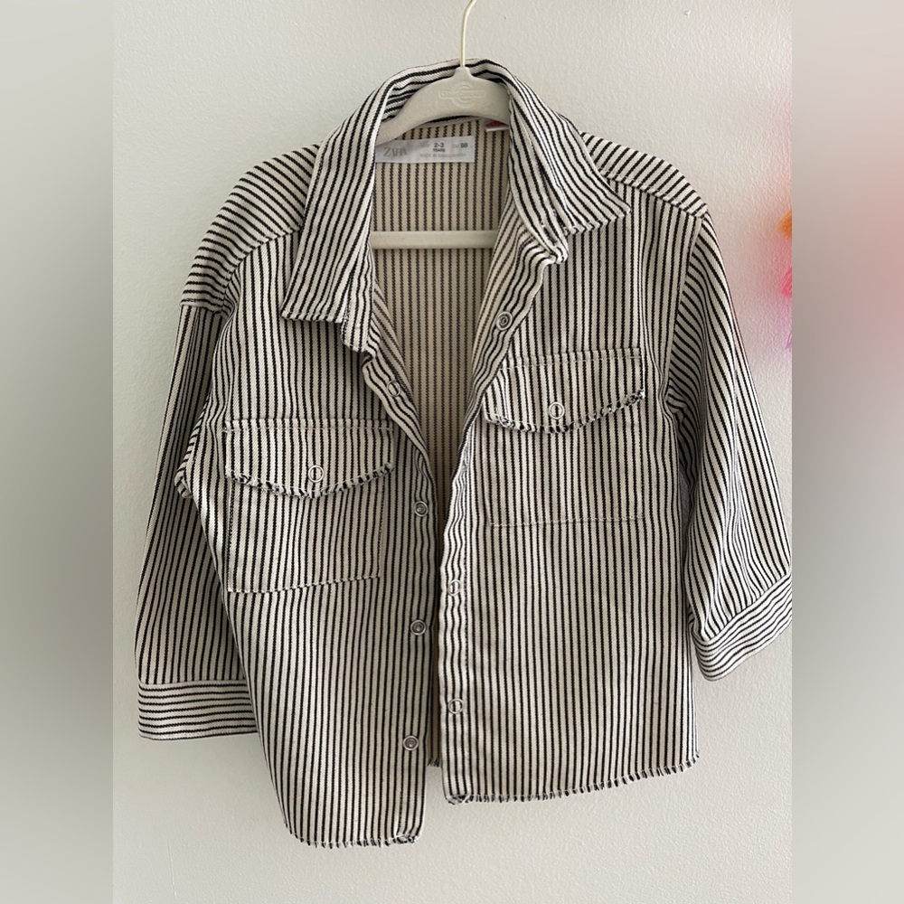 Zara shirt jacket